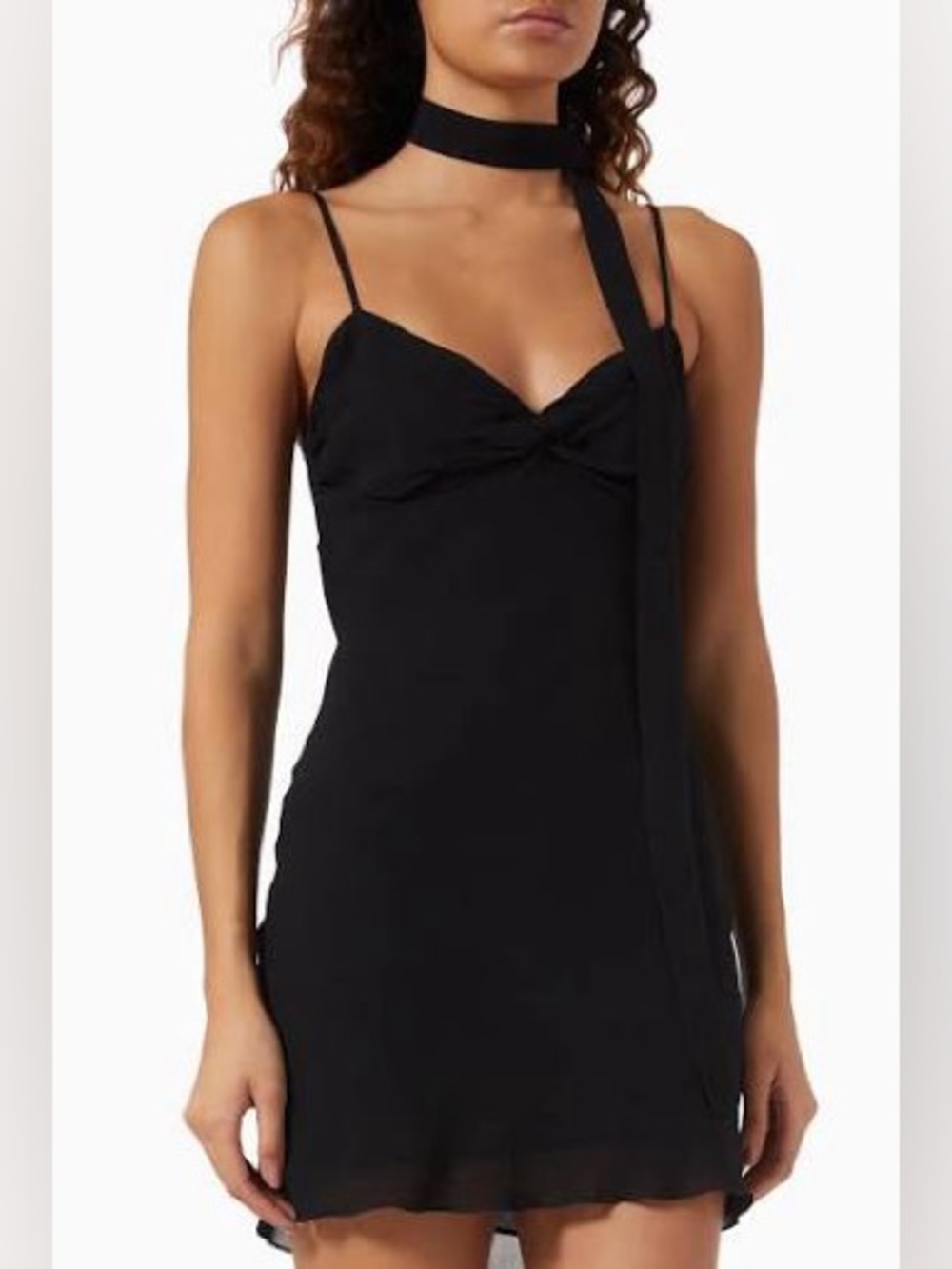 Reformation Iryna Black Dress - Size 12 - NWT